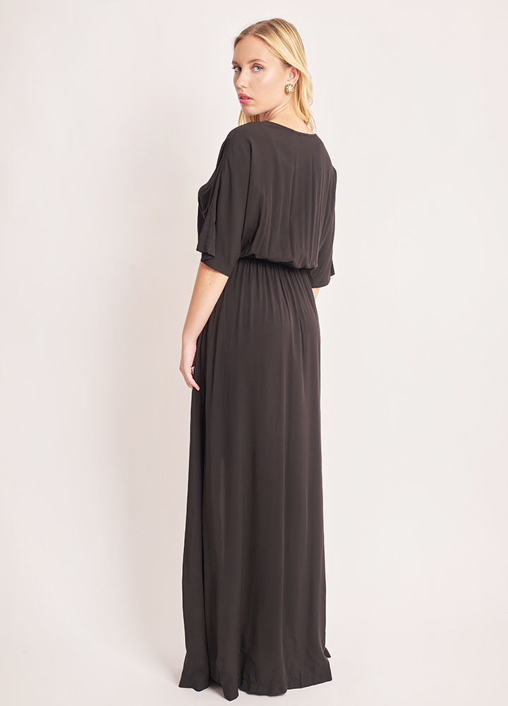 Envy_2024051191014 Maxi κρουαζέ Φόρεμα - Image 4