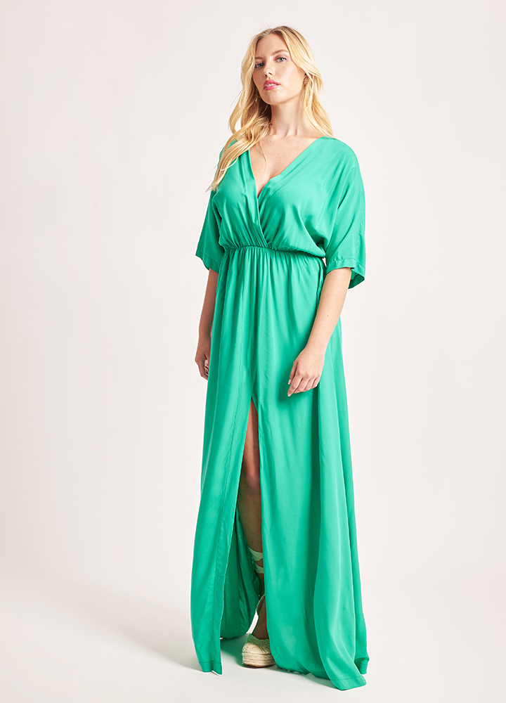 Envy_2024051191034 Maxi κρουαζέ Φόρεμα - Image 1