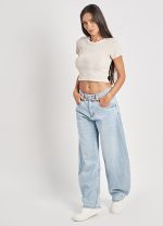 Μπλούζα κοντομάνικη rib - Image 9