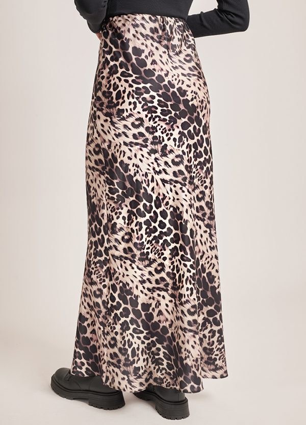 Φούστα Maxi Animal Print - Image 4