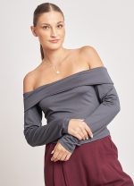 Off-Shoulder Μπλούζα - Image 13