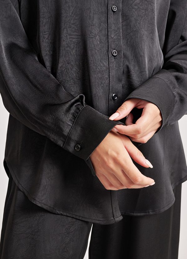 Σατέν Πουκάμισο Oversized - Image 12