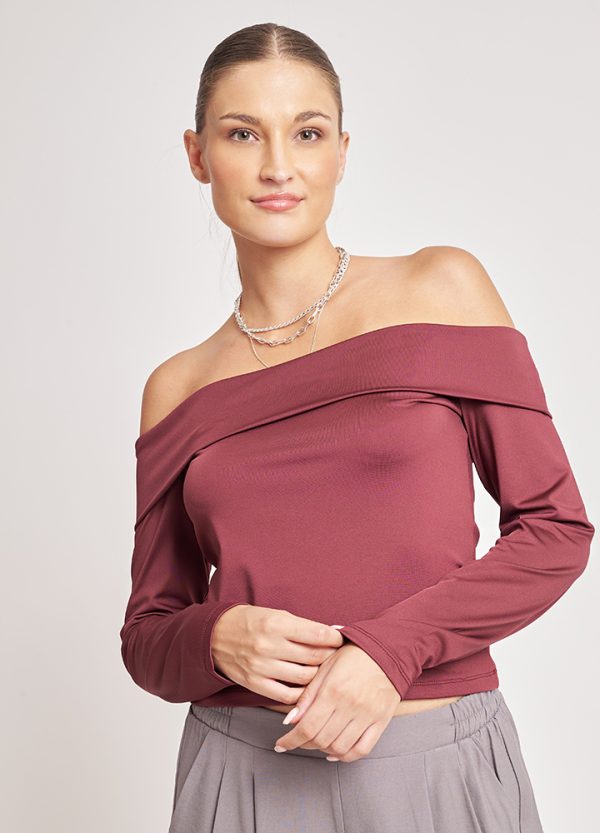 Off-Shoulder Μπλούζα - Image 16