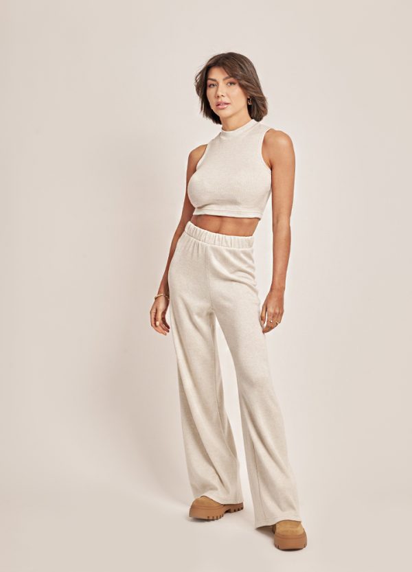 Αμάνικο Πλεκτό Crop Top - Image 11