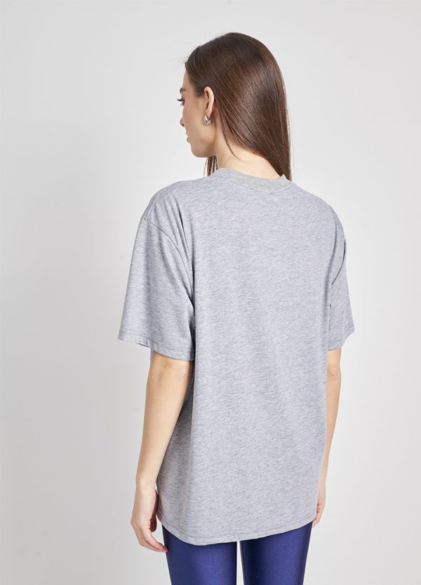 Oversized T-shirt με Print - Image 5