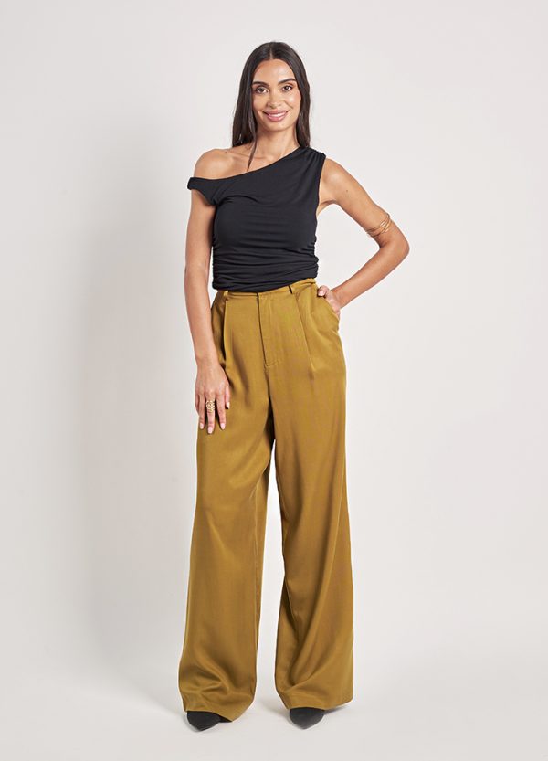 Ψηλόμεσο Παντελόνι Wide Leg - Image 1